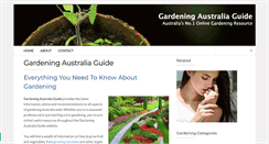 Desktop Screenshot of gardeningaustraliaguide.com.au