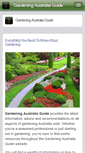 Mobile Screenshot of gardeningaustraliaguide.com.au